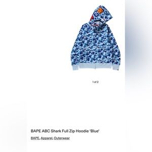 Authentic BAPE hoodie
